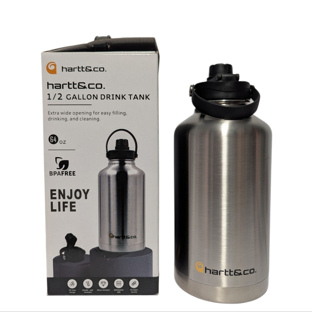 Carhartt 1/2 Gallon Drink Tank, designed for both hot and cold beverages 64 oz
